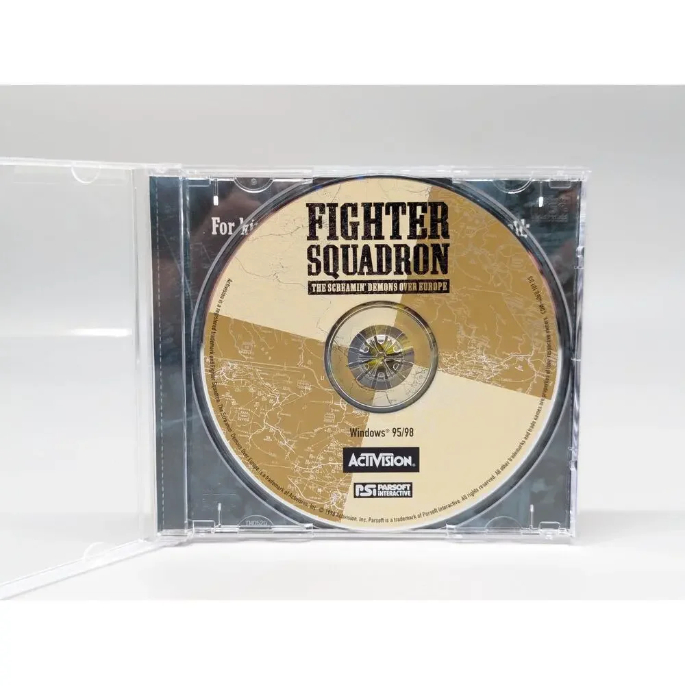 Fighter Squadron: The Screamin' Demons Over Europe PC Video Game 1999